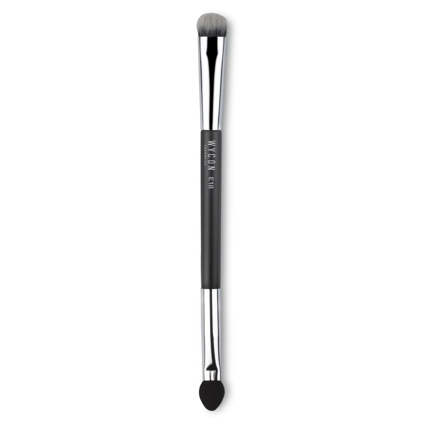 E18 DUO EYESHADOW BRUSH SPONGE + SOFT SHADES APPLICATOR